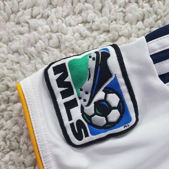 LA Los Angeles Galaxy MLS Adidas 2010 Soccer Jersey - Picture 3 of 7